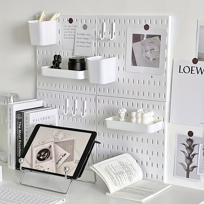 8pcs Pegboard Wall Organizer