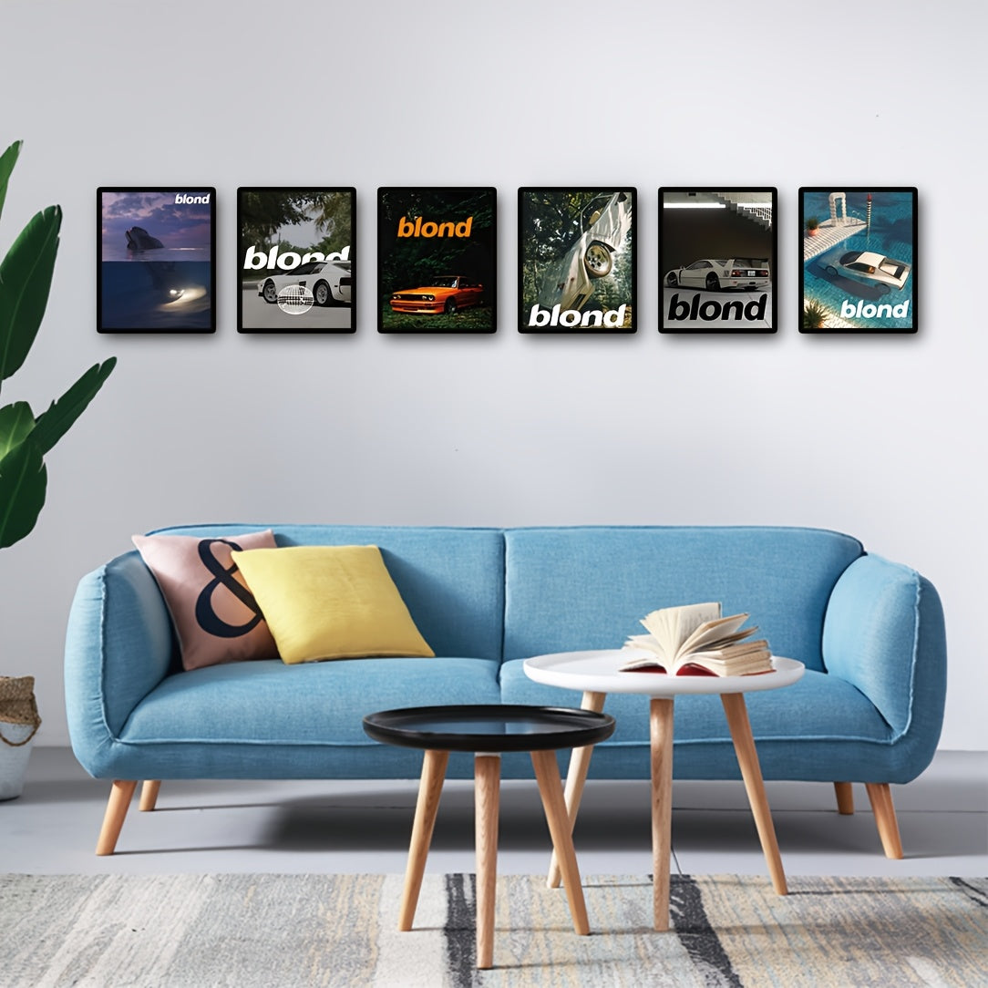 Aesthetic Car Posters 6-pack