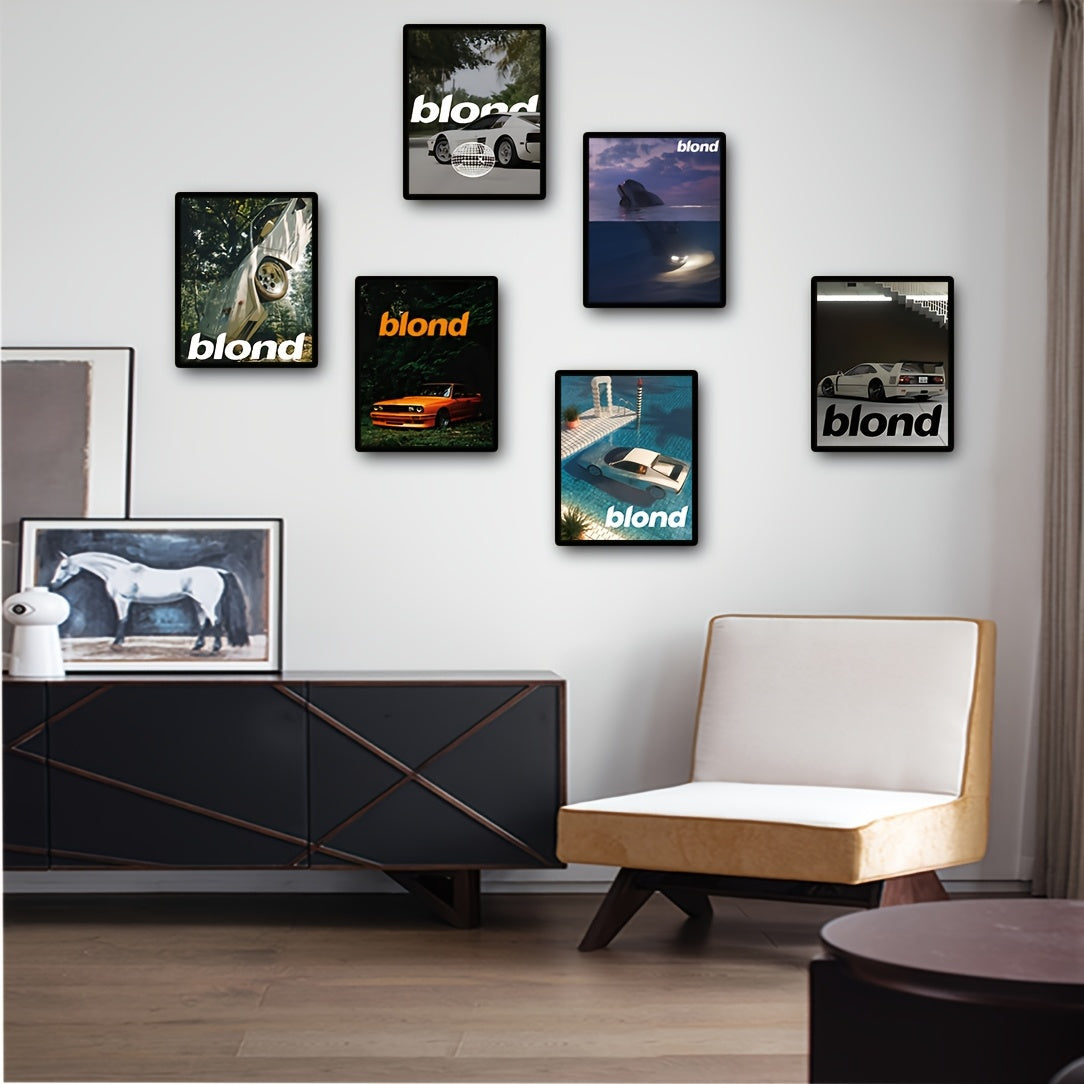 Aesthetic Car Posters 6-pack