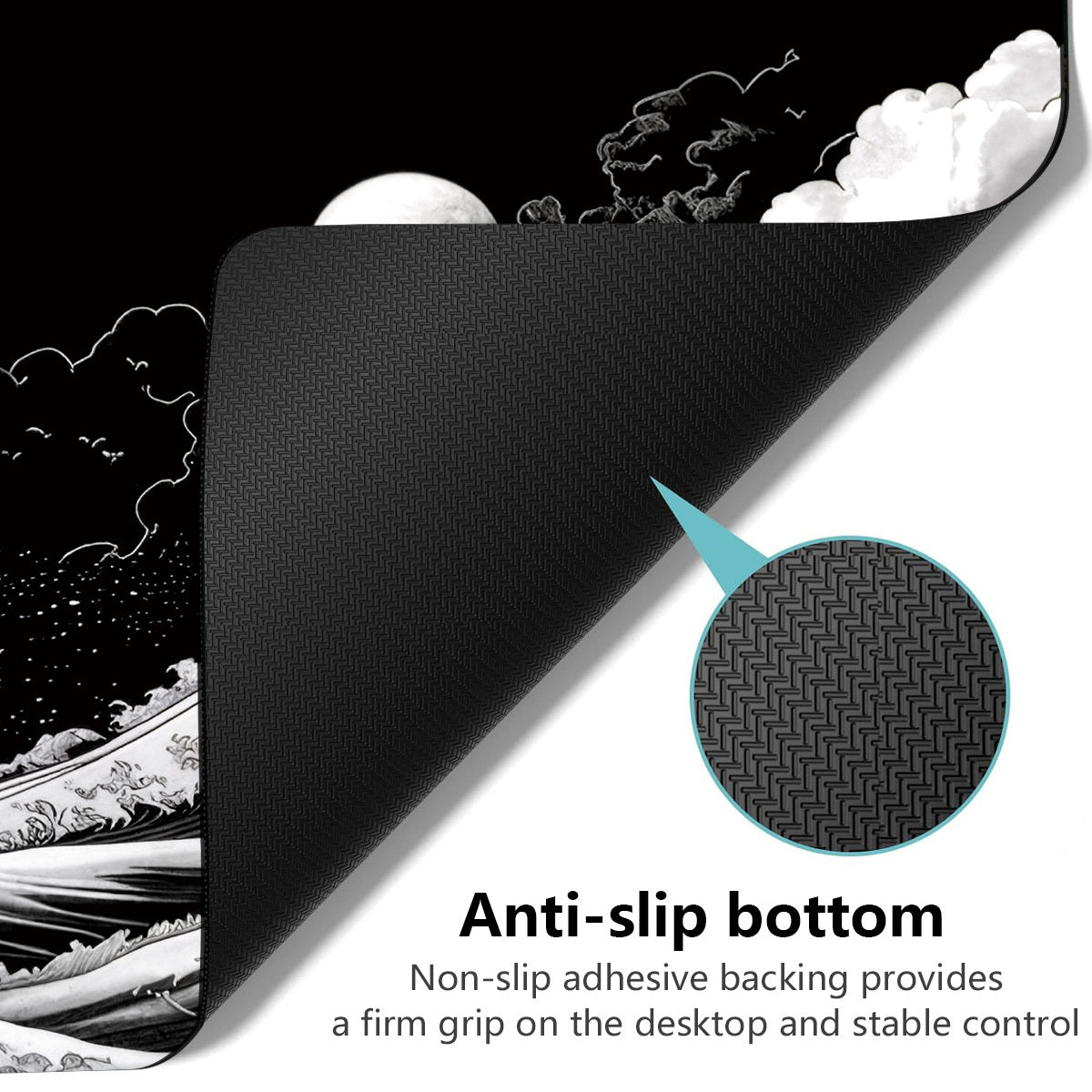 Anime Wave Mouse Pad